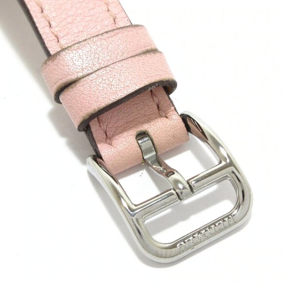 Auth HERMES Cape Cod Double Tour CC1.233 3****** Silver x Pink x Diamond Pink - Picture 7 of 11